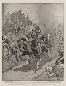 More Dangerous than the Enemy, a Runaway Water Cart at the Manoeuvres